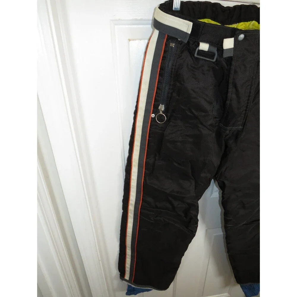 Vintage Diesel 55DSL Black Snowboard winter Motorcycle Pants Biker Small